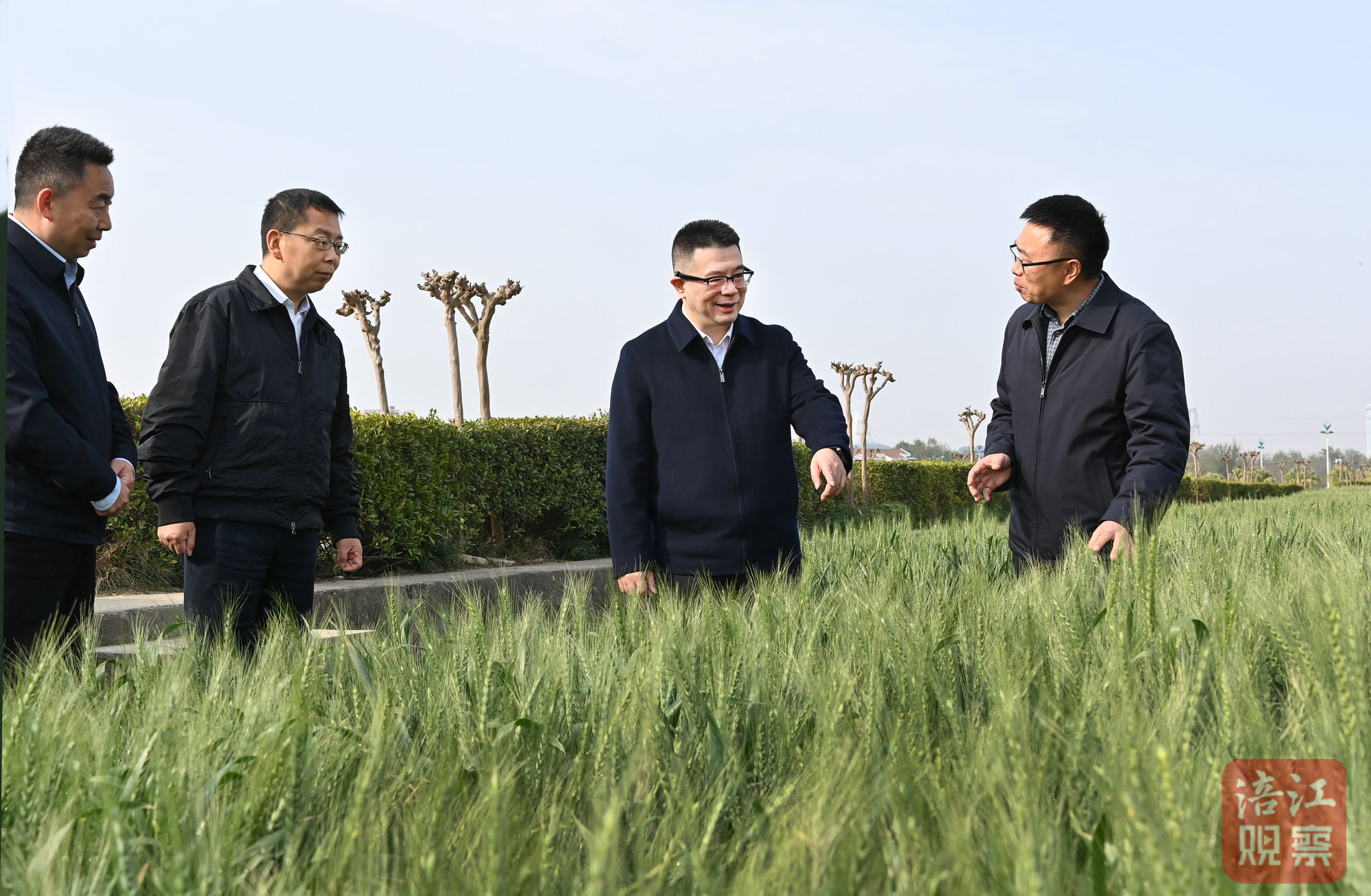 2025年4月3日，李云在農(nóng)科院調(diào)研農(nóng)業(yè)農(nóng)村工作2   張莉 攝.jpg